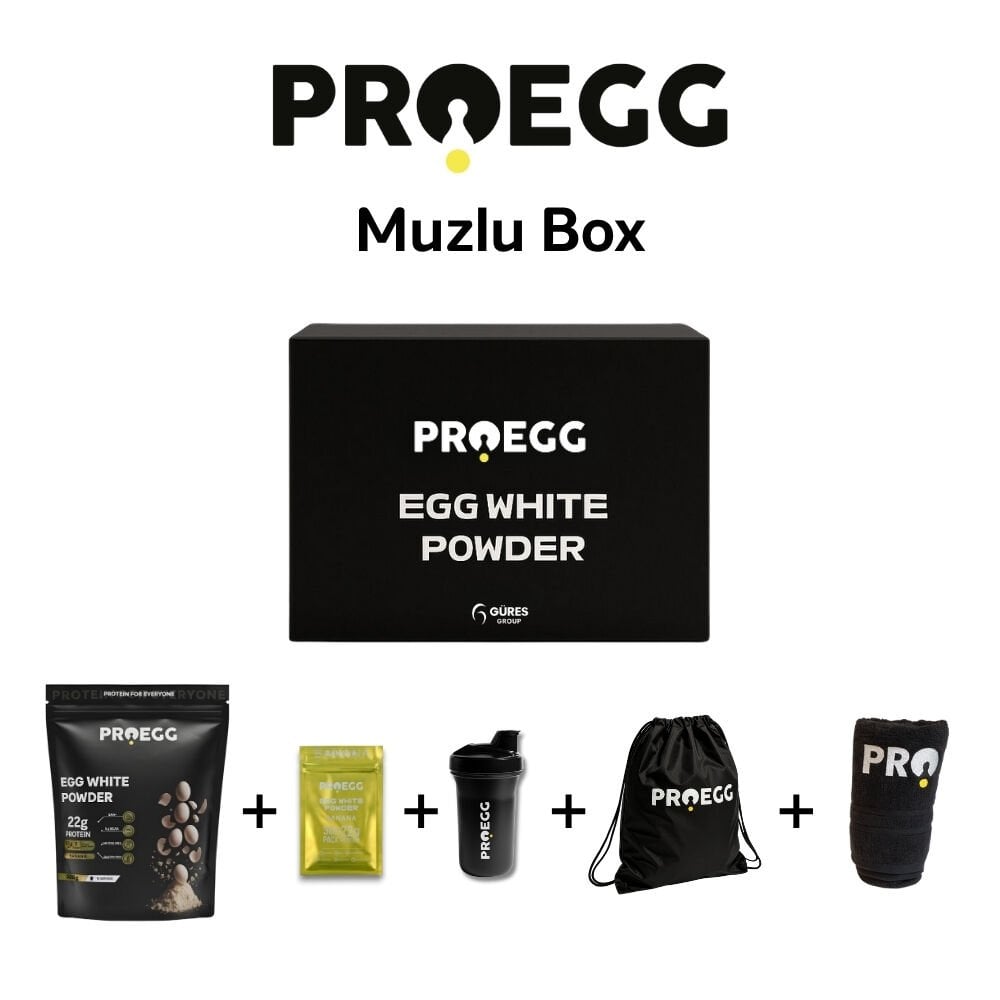 Proegg Yumurta Akı Proteini Muzlu Box