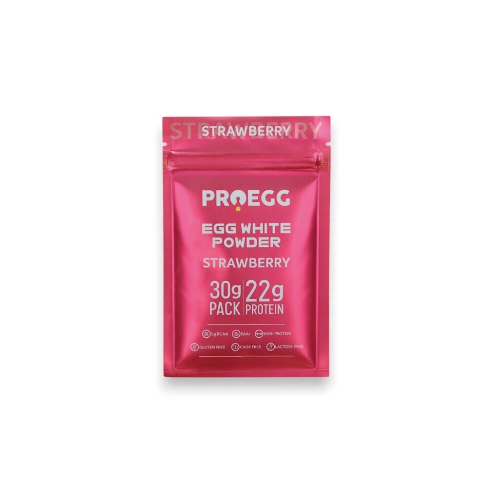 Öğün Seti 3 Çilek Aromalı ve 2 Karamel Bisküvi Aromalı Egg White Protein