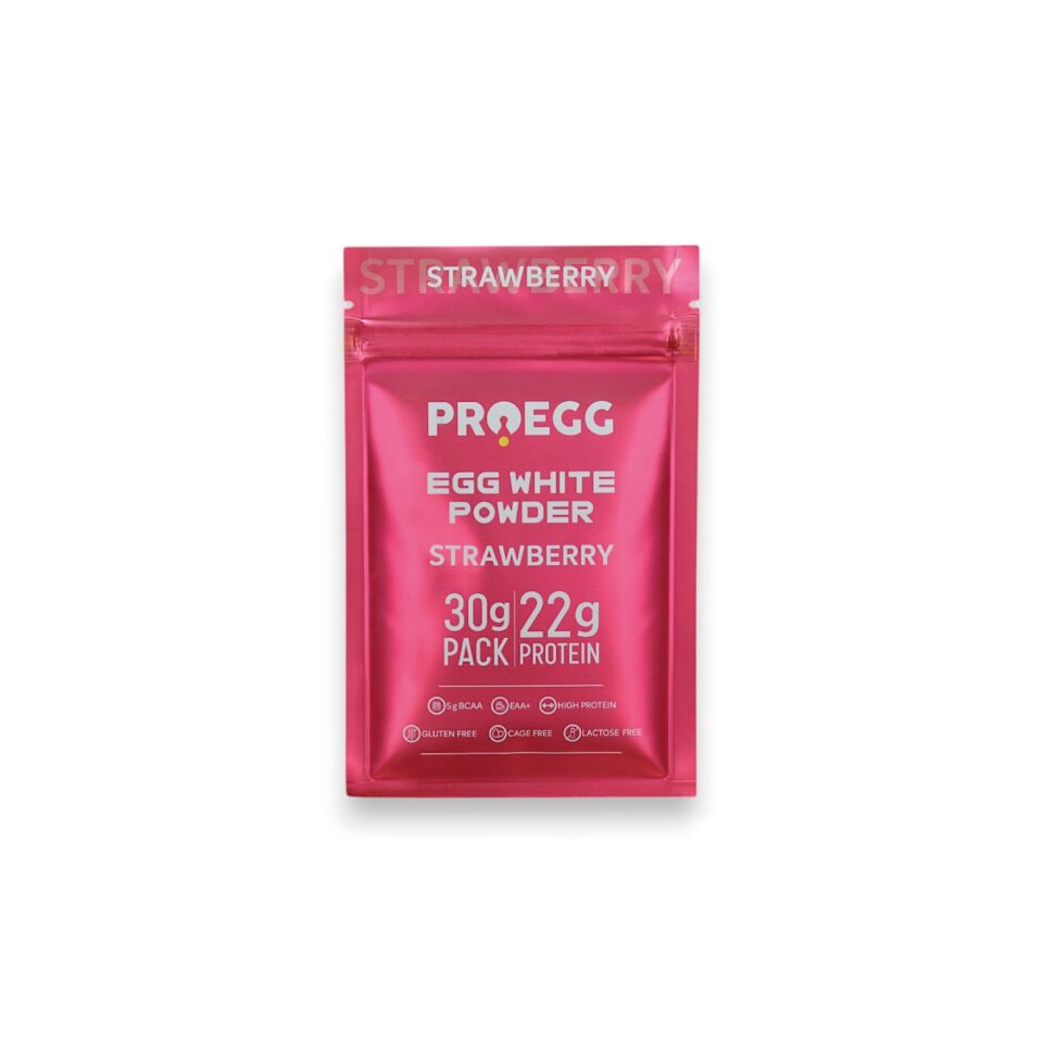 Öğün Seti 3 Çilek Aromalı ve 2 Karamel Bisküvi Aromalı Egg White Protein